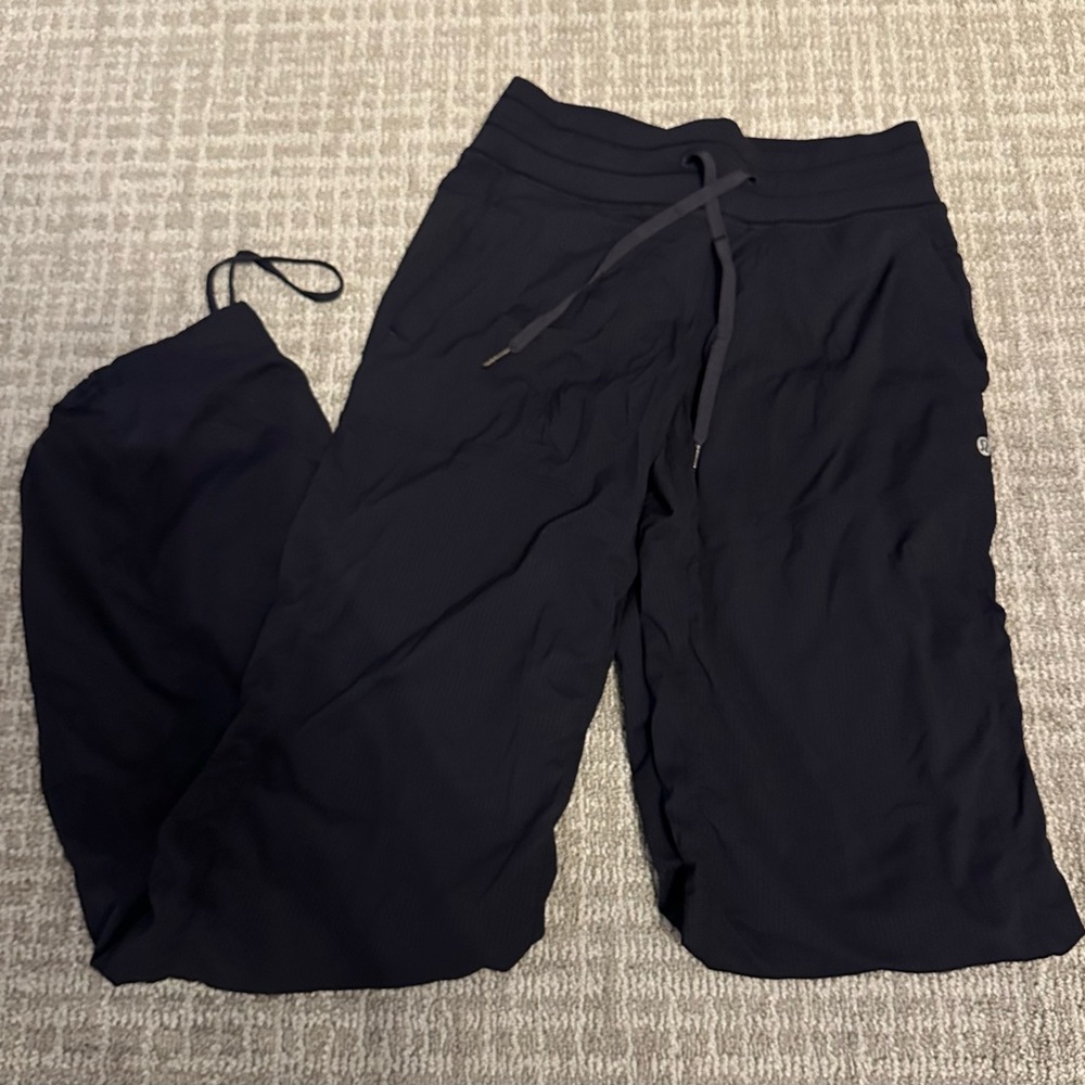 Lululemon Navy Blue Dance Studio Athletic Pants Womens Size 4 tall